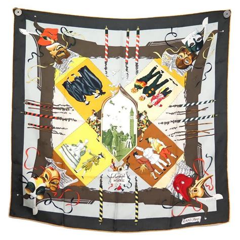 hermes carnival scarf|pre owned Hermes scarves.